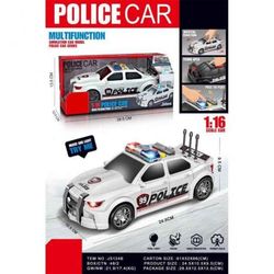 Coche Policía 1:16 Luz Y Sonido