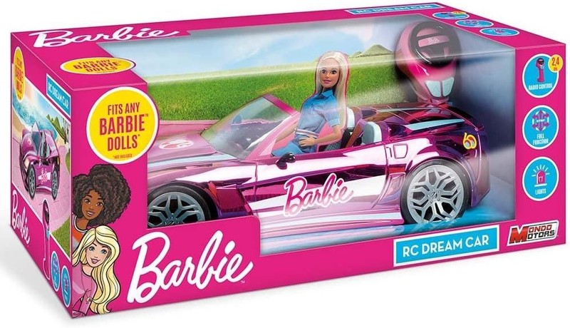 Coche Barbie con muñeca de Barbie incluida