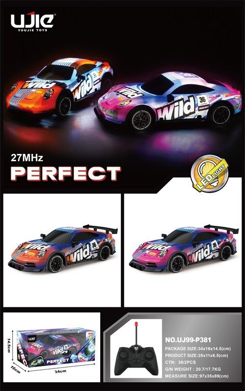 Coche Tunning Perfect Radiocontrol 1:18