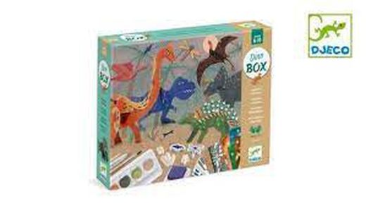 Coffre Multiactivités Le Monde des Dinosaures - Djeco