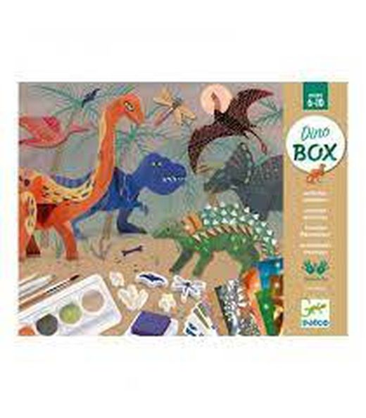 Coffre Multiactivités Le Monde des Dinosaures - Djeco