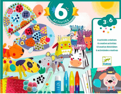 Cofre Multiactividades - Los Animales Y Su Casa - Djeco