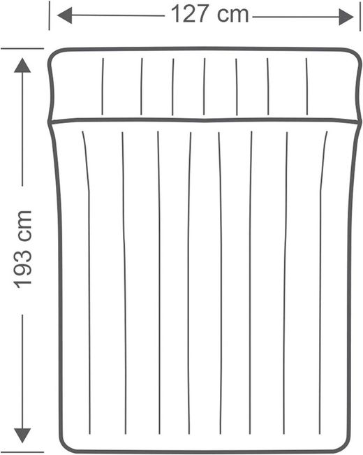 Doppelte Campingmatte, aufblasbare Matratze – Intex