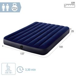 Colchón Hinchable Doble - Standard Classic Downy Full - Intex
