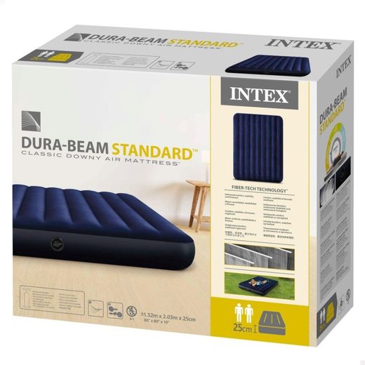 Colchón Hinchable Doble - Standard Classic Downy Queen - Intex