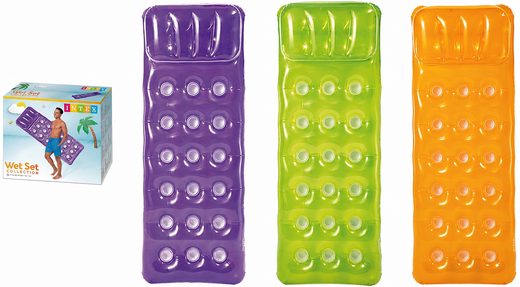 Colchón Inflable 18 Puntos - COLORES SURTIDOS - 188 x 71 cm. - Intex