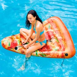 Colchoneta hinchable Pizza - 145 x 175 - Intex