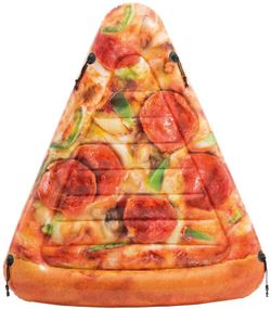Colchoneta hinchable Pizza - 145 x 175 - Intex