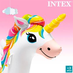Aufblasbare Einhornmatratze/Figur - 198 x 140 x 102 cm - Intex