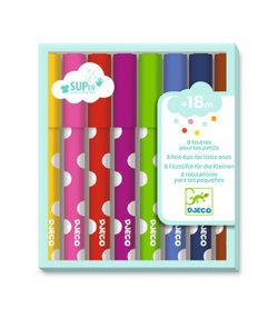 Colores para Peques set 8 Rotuladores – Djeco – Manualidades y Creación