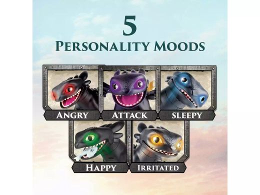 Dragon Trainer - Personaggio interattivo di Sdentato - 30 cm.