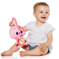 Lapin rose GusyLuz Lumières et Sons