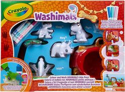 Crayola - Set de Actividades Dinosaurios para Colorear y Bañar - Washimals