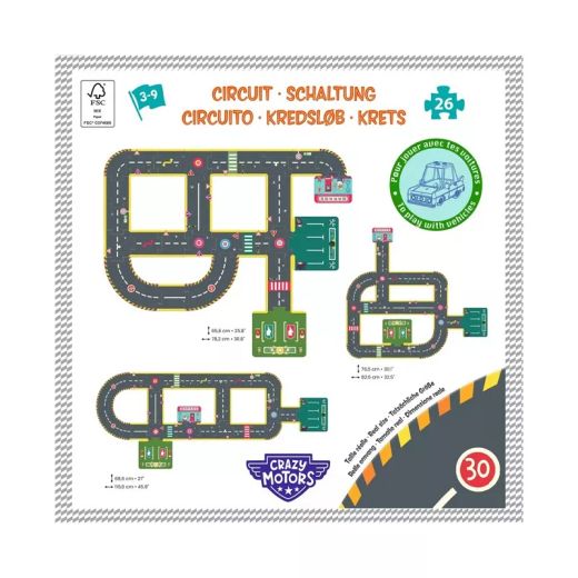 Crazy Motors - Circuit urbain - Djeco