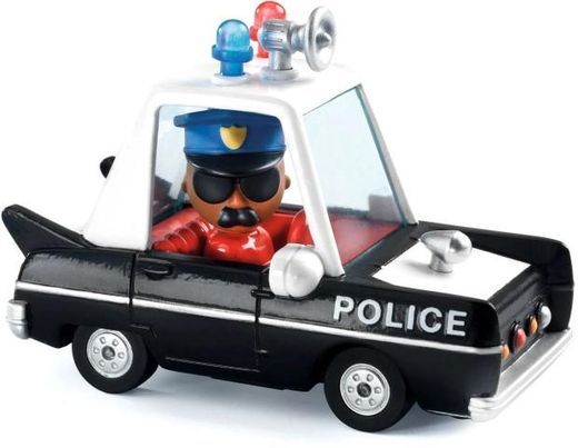 Crazy Motors – Hurry Police – Metal Car – Djeco
