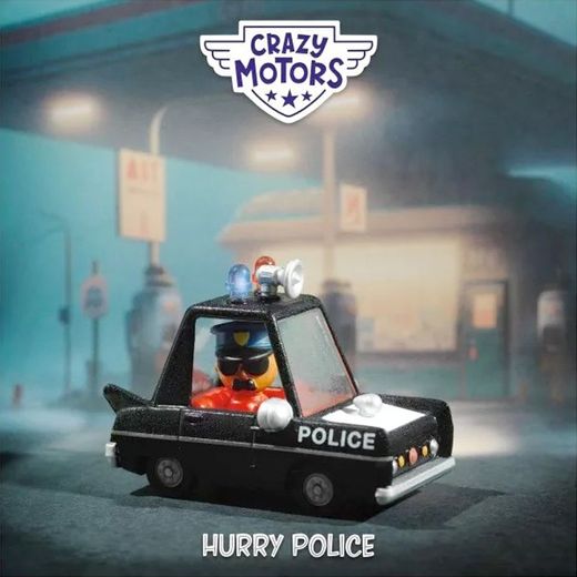 Crazy Motors – Hurry Police – Metal Car – Djeco