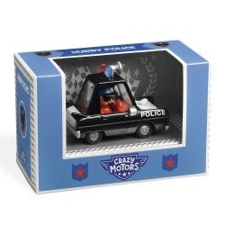 Crazy Motors - Hurry Police - Coche Metal 1:43 - Djeco