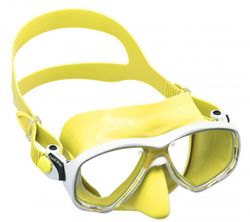 Cressi - Máscara MAREA COLORAMA, Amarillo – Blanco