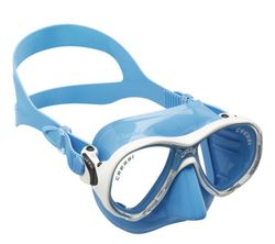 Cressi – Máscara Marea Colorama JR – Azul/Blanco