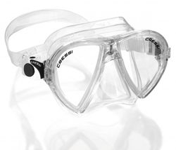 Cressi Máscara OCEAN, Transparente – Transparente