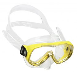 Cressi - Máscara PIUMETTA, Transparente – Amarillo