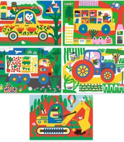 Kratzbilder – Fahrzeuge zum Entdecken – Djeco