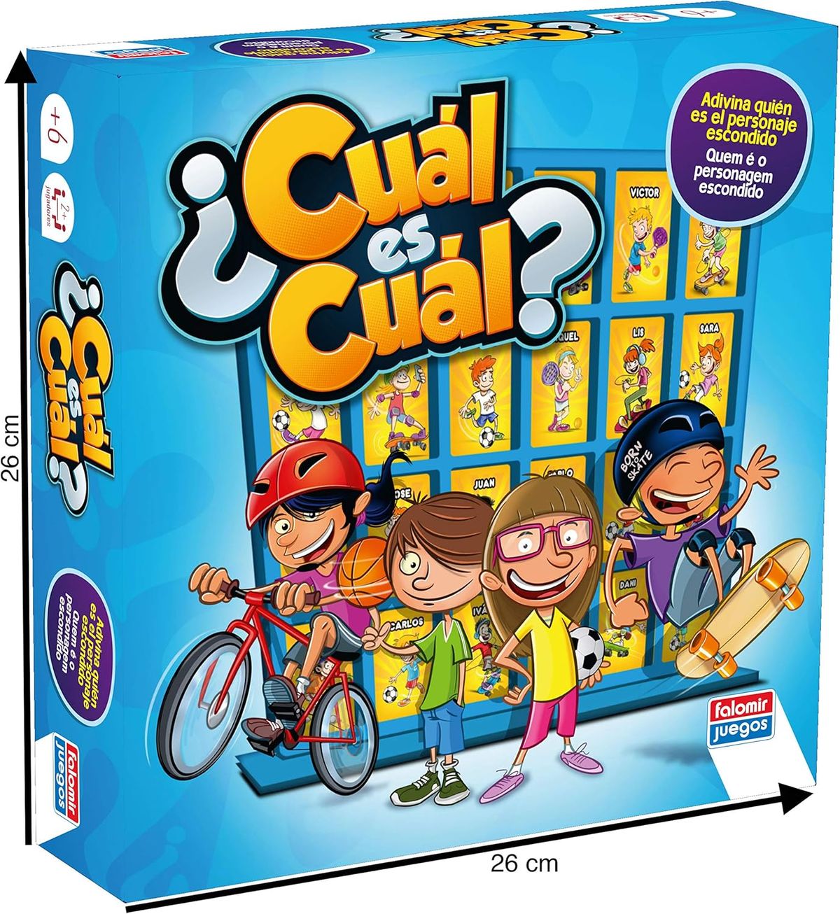 Juego De Mesa - ¿Cual Es Cual? - Falomir