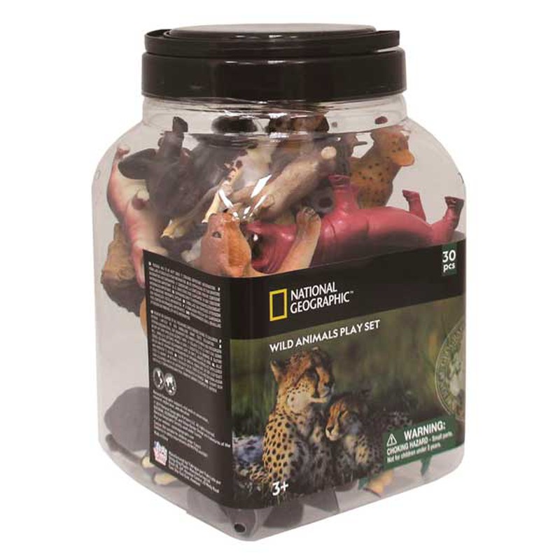 Wild Animals 30p Cube - National Geographic — Juguetesland