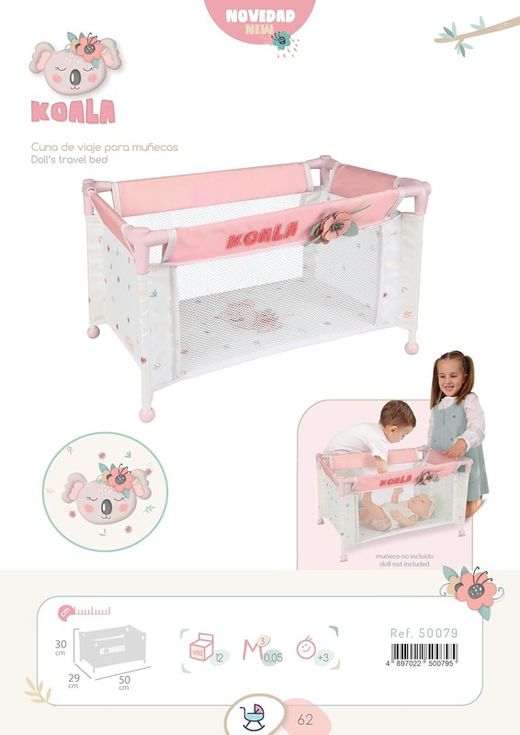 Lettino da viaggio Koala - DeCuevas