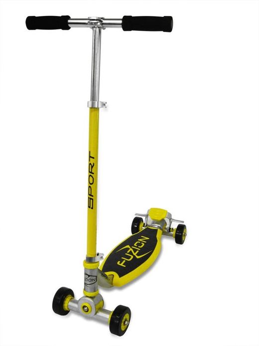 Sport Street Surf fuzion Sport 4 Ruote - Scooter Giallo