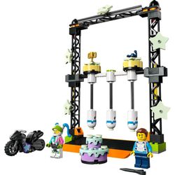 Испытание трюков: разгром мотоцикла - Lego City Stuntz