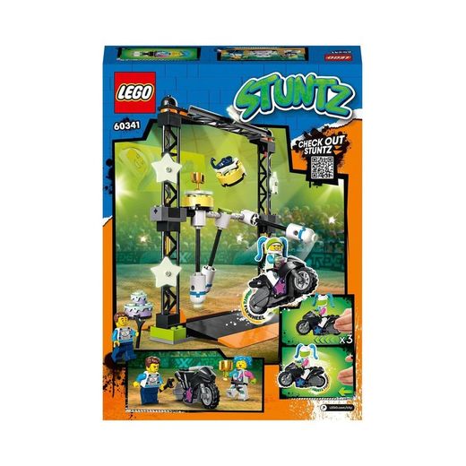 Испытание трюков: разгром мотоцикла - Lego City Stuntz