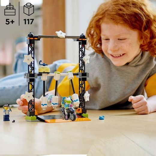 Испытание трюков: разгром мотоцикла - Lego City Stuntz