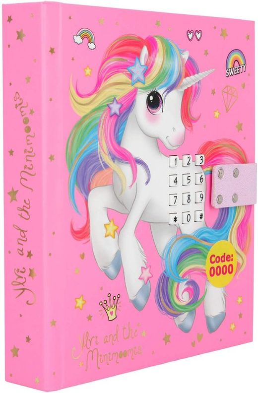 Diario con codice segreto Ylvi e motivo Minimoomis 2