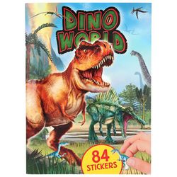 Dino World - Con Pegatinas En Relieve