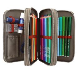 Dino World - Estuche Escritura Triple - New World