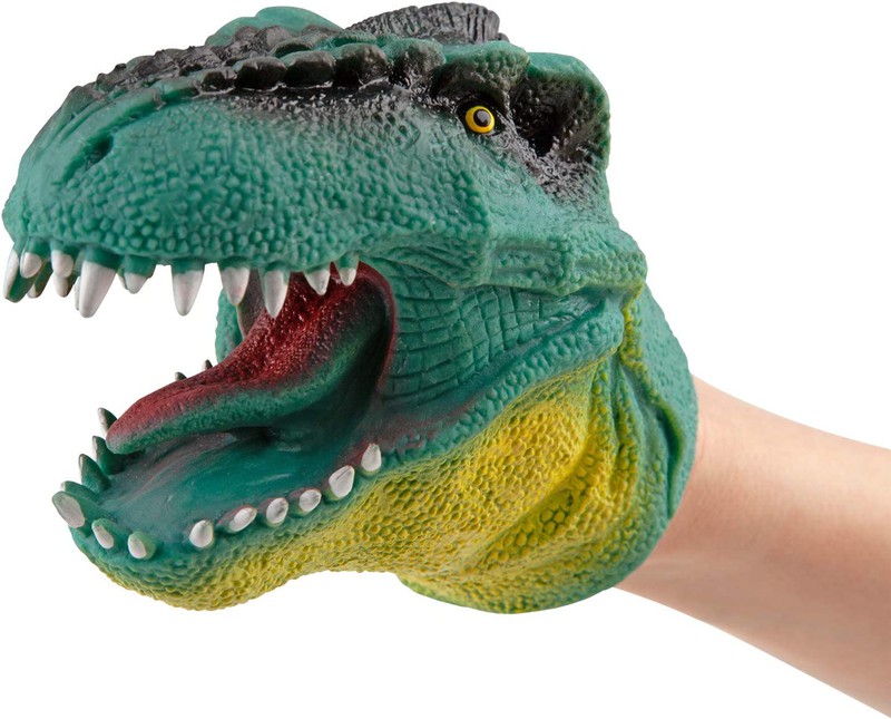 Marionnette Dinosaure à doigts Stegosaure 15cm
