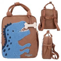 Dino World - Mini Mochila - Cor Marrom