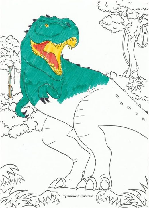 Dino World Rotuladores Mágicos