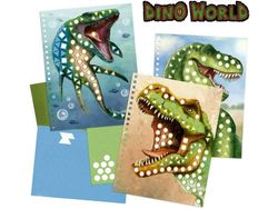 Dino World - Adesivo la tua foto