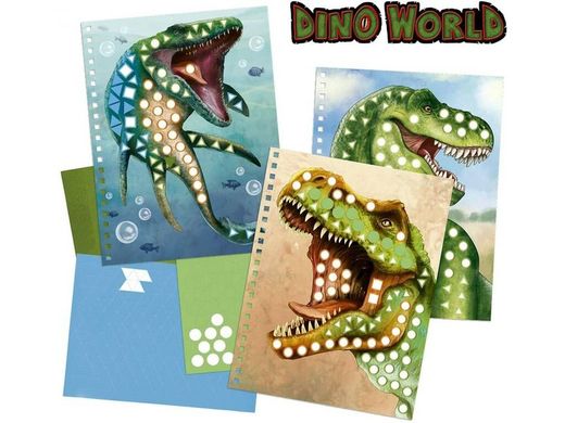 Dino World - Adesivo la tua foto