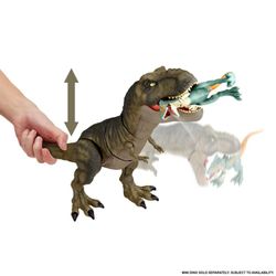 Jurassic World T-Rex Articulated Dinosaur – schlägt und verschlingt mit Sound