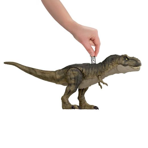 Jurassic World T-Rex Articulated Dinosaur – schlägt und verschlingt mit Sound