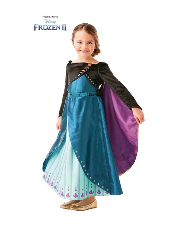 Costume Anna Frozen 2 Prologo T: L (7-8 anni/128 Cm) — Juguetesland