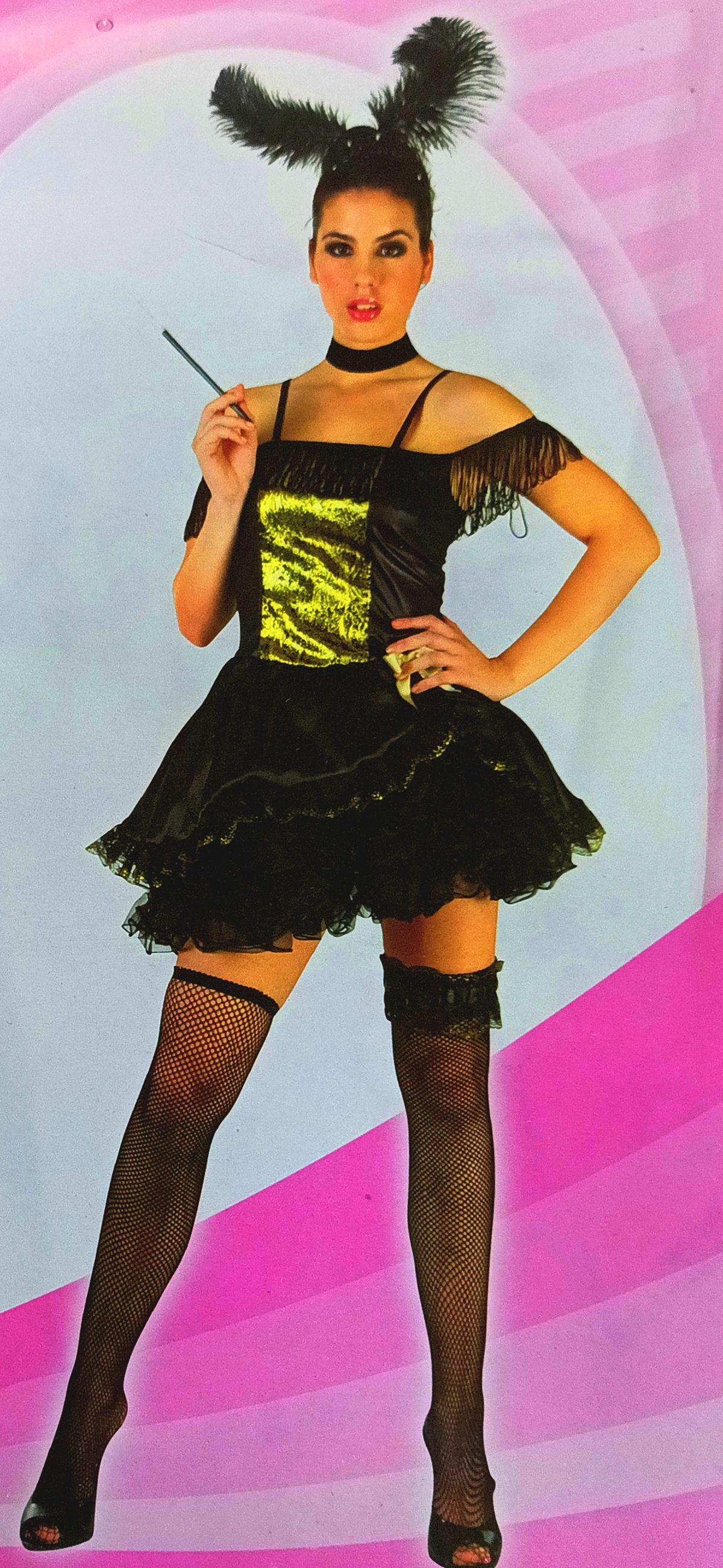 Disfraz Chica  de Salón - Talla: S/M