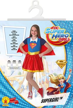 Disfraz DC Super Hero Girl - Supergirl - Talla M - 5/6 Años