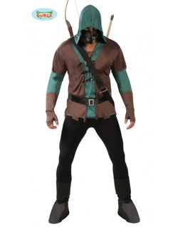 Disfraz de Arquero para Hombre - Talla: L