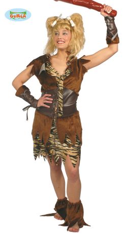 Costume da cavernicola per donna - Taglia unica