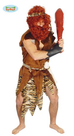 Disfraz de Cavernícola para hombre - Talla Única (52 - 54)