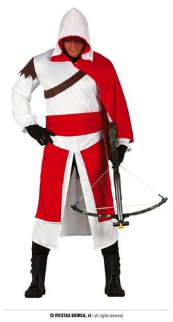 Disfraz de Mercenario Templario - Talla Única